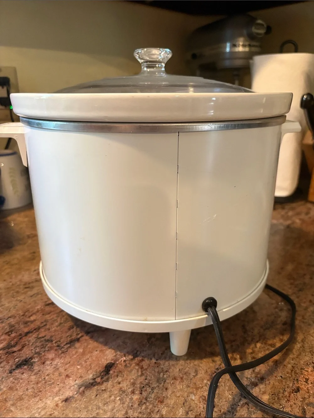 Proctor Silex White Crock Watcher Slow Cooker Crockpot